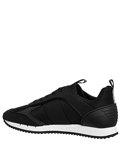 Emporio Armani EA7 Herren Sneaker Black - Silver - White 41 1/3 EU von Emporio Armani