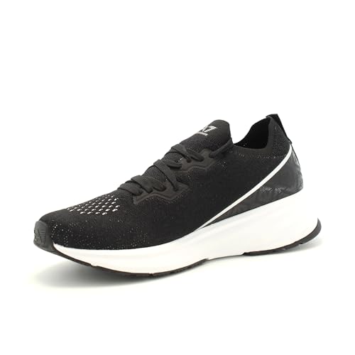 Sneaker running EA7 Emporio Armani training mesh black/ white unisex US22EA11 X8X095 45 1/3 von Emporio Armani