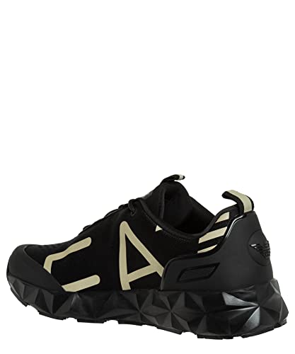 Emporio Armani EA7 Herren c2 Ultimate Sneaker Black - Gold 42 EU von Emporio Armani