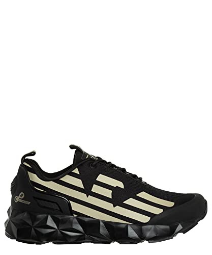 Emporio Armani EA7 Herren c2 Ultimate Sneaker Black - Gold 45 1/3 EU von Emporio Armani