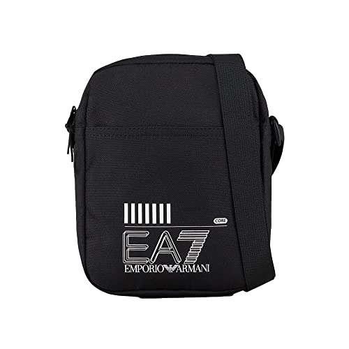 Emporio Armani EA7 herren Umhangetasche black - white logo von Emporio Armani