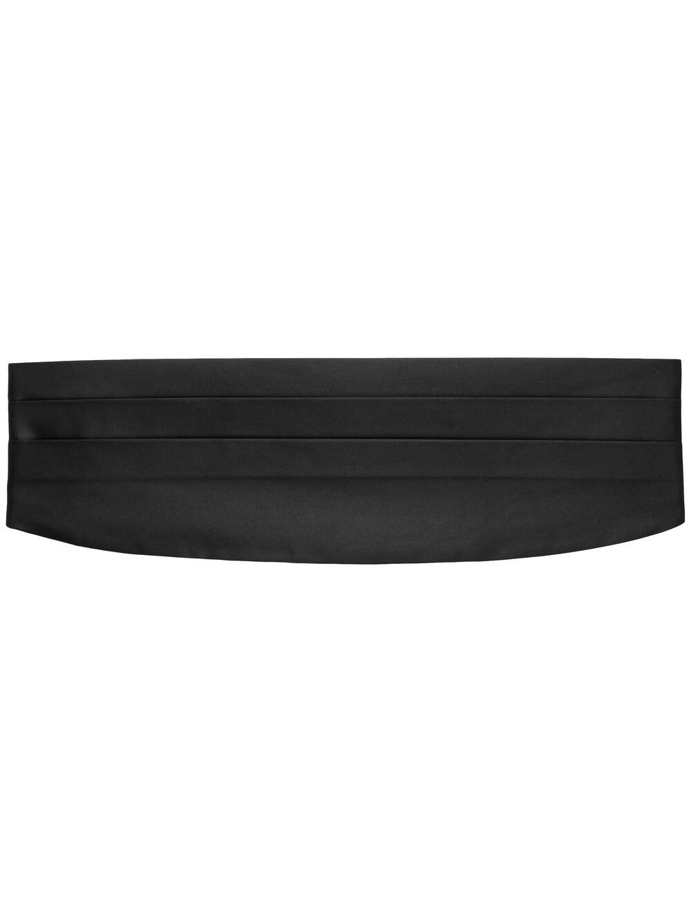 Emporio Armani Kummerbund mit Falten - Schwarz von Emporio Armani