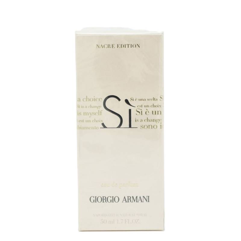 Emporio Armani Eau de Parfum Armani Si Nacre Edition Eau de Parfum 50 ml von Emporio Armani