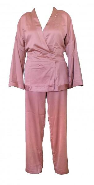 Emporio Armani - Emporio Armani Damen Pyjama / Schlafanzug lang Bella Rose, Gr. L - Gr. - L von Emporio Armani