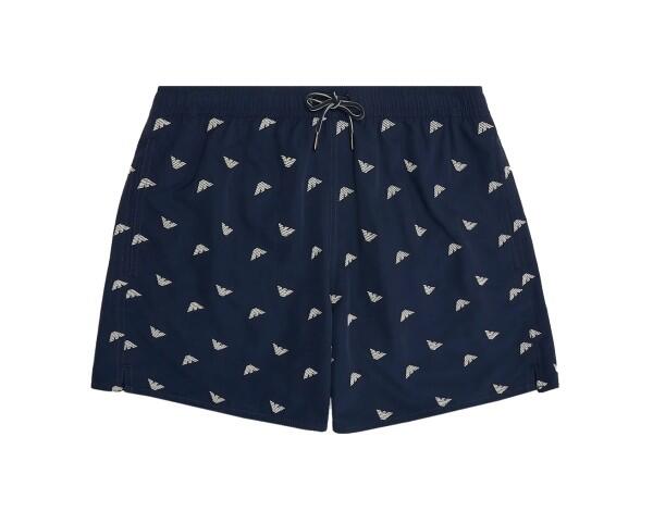 Emporio Armani - Emporio Armani Herren Badeshorts / Badehose, Dunkelblau - Gr. - 54 von Emporio Armani