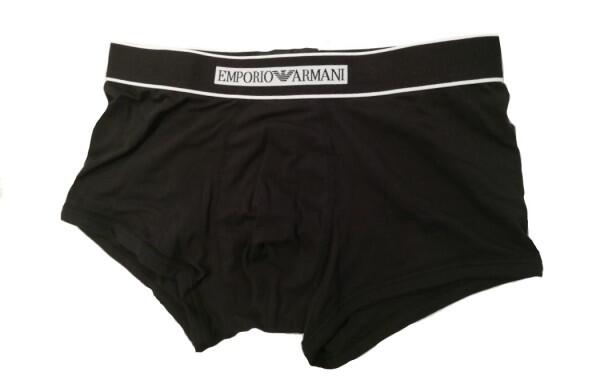 Emporio Armani - Emporio Armani Herren Boxershorts Trunk, Schwarz 111389 - Gr. - M von Emporio Armani