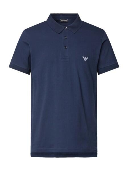 Emporio Armani - Emporio Armani Herren Poloshirt, Dunkelblau - Gr. - L von Emporio Armani