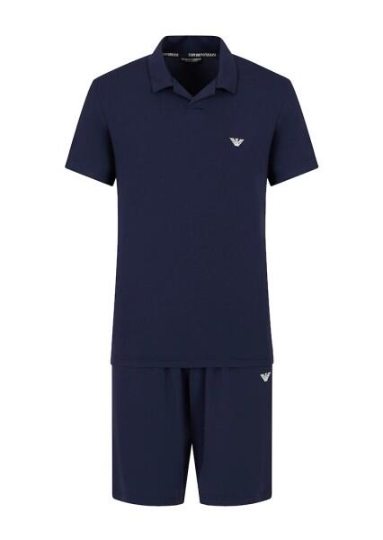 Emporio Armani - Emporio Armani Herren Pyjama, Marine - Gr. - M von Emporio Armani