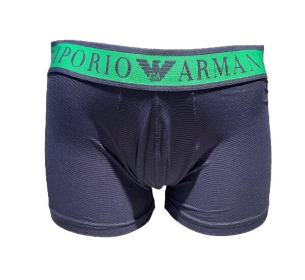 Emporio Armani - Emporio Armani Piquet Microfiber Trunk, Blau - Gr. - L von Emporio Armani