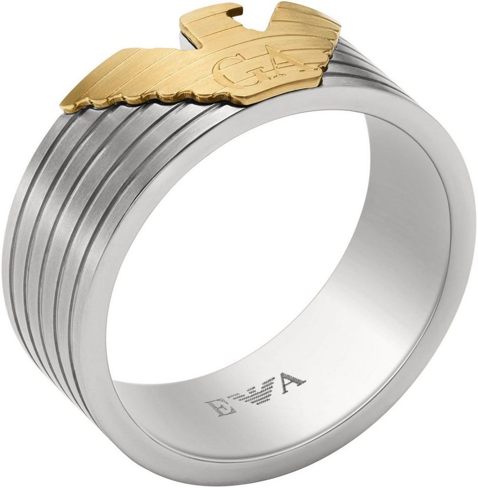 Emporio Armani Fingerring EAGLE LOGO, EGS3076040 von Emporio Armani