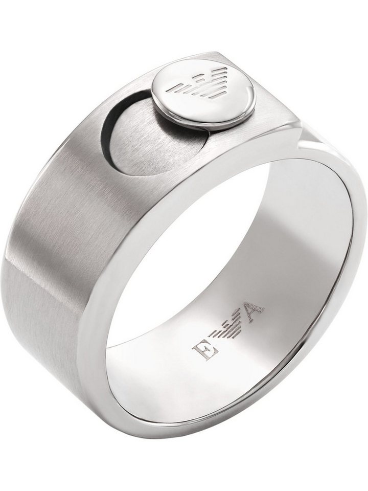 Emporio Armani Fingerring Emporio Armani Herren-Herrenring Edelstahl von Emporio Armani