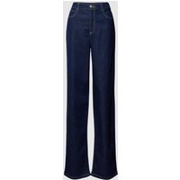 Emporio Armani Flared Fit Jeans mit Eingrifftaschen in Jeansblau, Größe 28 von Emporio Armani