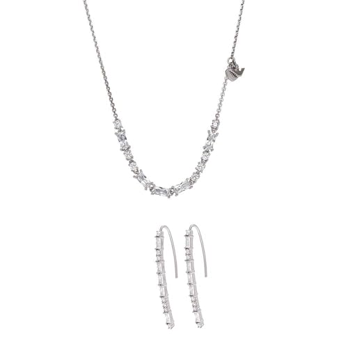 Emporio Armani Frauen Sterling Silber Ohrringe und Halskette, Set Emporio Armani Frauen Sterling Silber Ohrringe und Halskette, Set von Emporio Armani