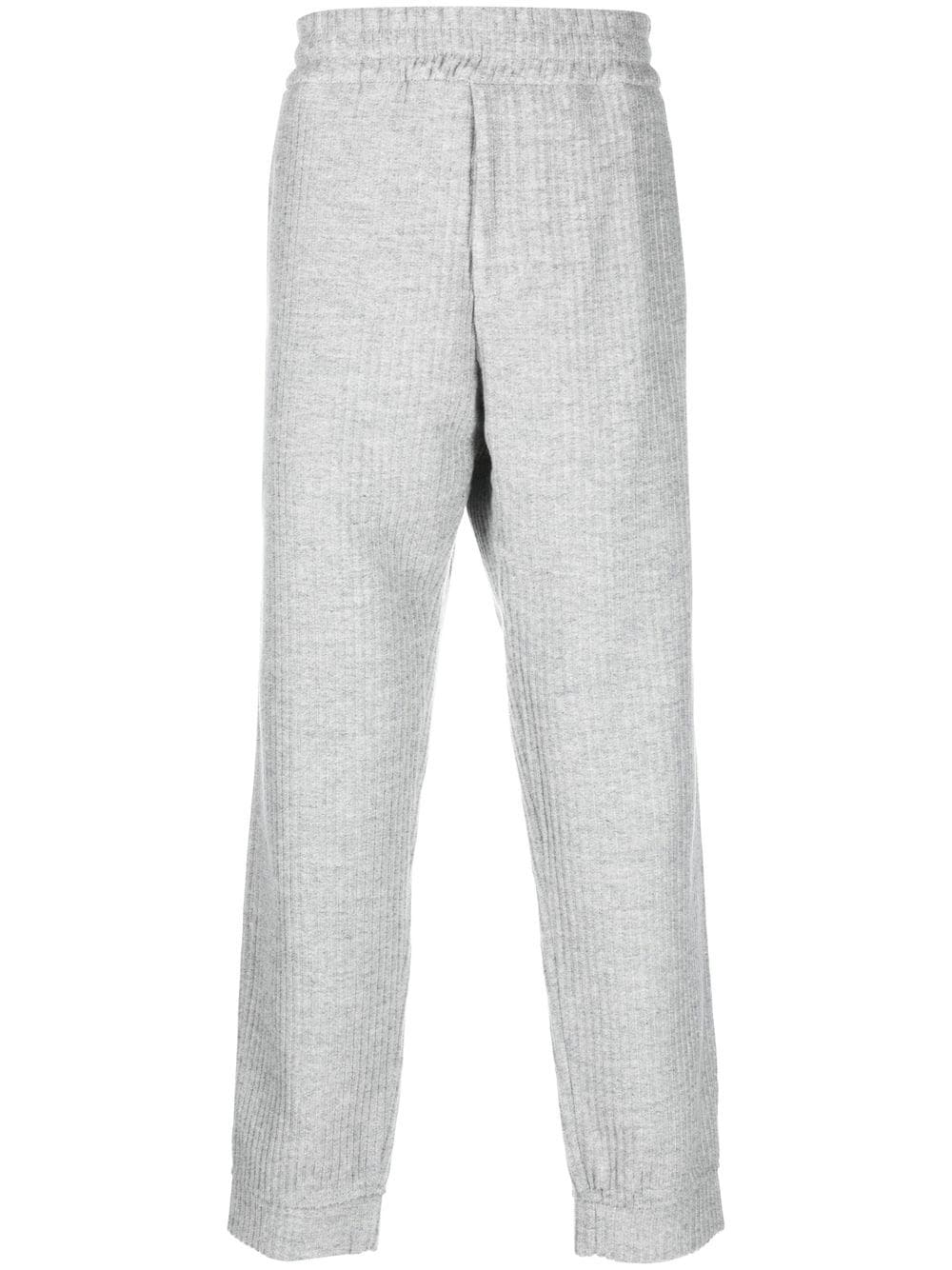 Emporio Armani Gerippte Jogginghose - Grau von Emporio Armani