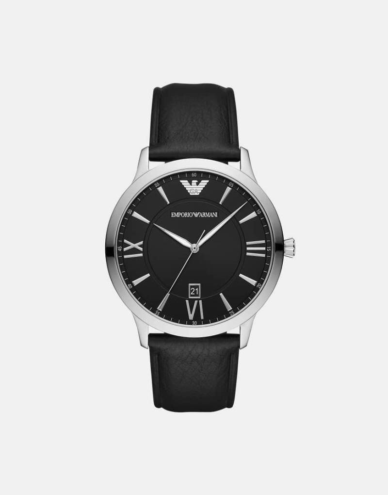 Emporio Armani - Giovanni - Lederarmbanduhr AR11210-Schwarz Emporio Armani - Giovanni - Lederarmbanduhr AR11210-Schwarz von Emporio Armani