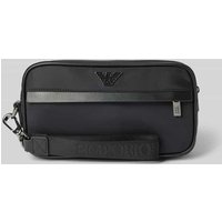 Emporio Armani Handtasche mit Label-Applikation in Black, Größe One Size von Emporio Armani