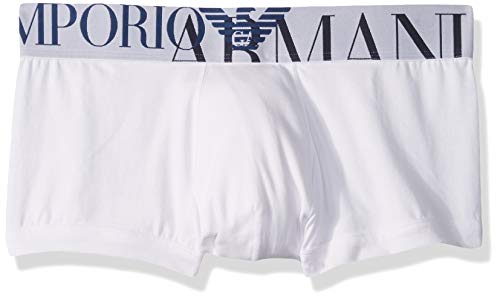 Emporio Armani Herren 9P516 Unterwäsche, Weiß (Bianco 00010), Large (Herstellergröße: L) von Emporio Armani