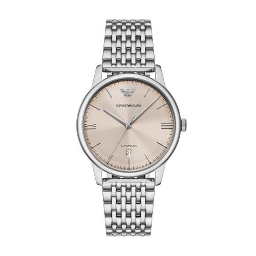 Emporio Armani Herren Analog Automatik Uhr mit Edelstahl Armband AR60082 von Emporio Armani