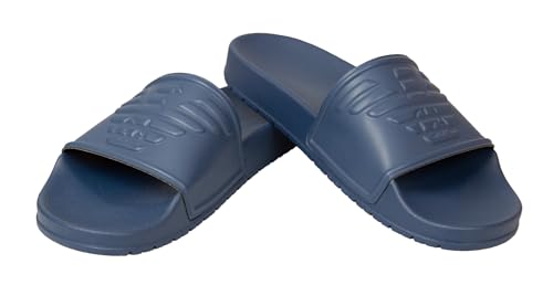 Emporio Armani Herren Badeschuhe Poolsandalen Pantoletten Slippers, Farbe:Blau, Artikel:-S961 indigo/indigo, Schuhgröße:EUR 42 von Emporio Armani