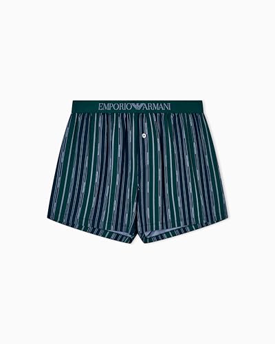 Emporio Armani Herren Classic Pattern Mix Boxer Boxershorts, grün, M Emporio Armani Herren Classic Pattern Mix Boxer Boxershorts, grün, M von Emporio Armani