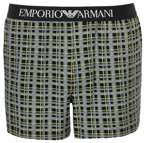 Emporio Armani Herren Classic Pattern Mix Boxer-Shorts, Stampa SCOZZESE, S Emporio Armani Herren Classic Pattern Mix Boxer-Shorts, Stampa SCOZZESE, S von Emporio Armani