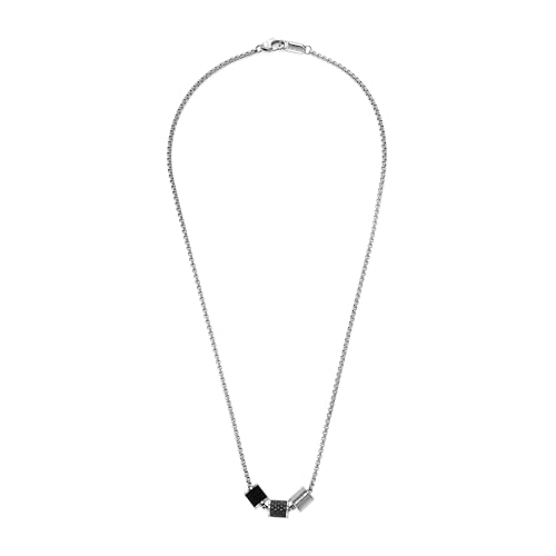Emporio Armani Halskette Für Männer, 52,5 Cm Silber Edelstahl Halskette, EGS2383020 Emporio Armani Halskette Für Männer, 52,5 Cm Silber Edelstahl Halskette, EGS2383020 von EMPORIO ARMANI