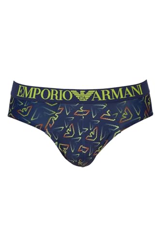 Emporio Armani Herren Emporio Armani Men's All Over Eagle Microfiber Boxer Briefs, Ink Eagles, M EU von Emporio Armani