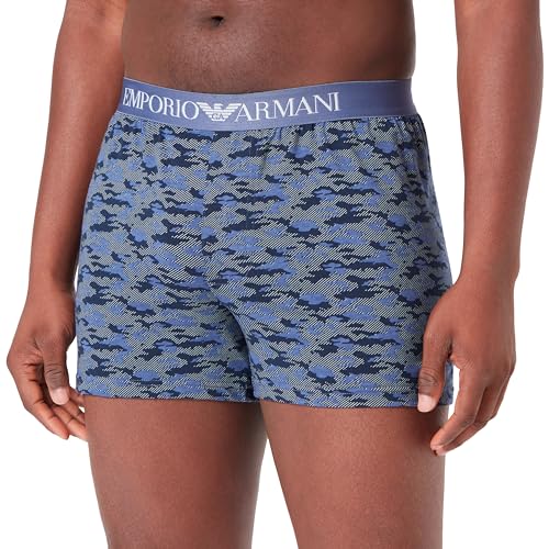 Emporio Armani Herren Emporio Armani Men's Classic Pattern Mix Boxer Shorts, Marine Camou, S EU von Emporio Armani