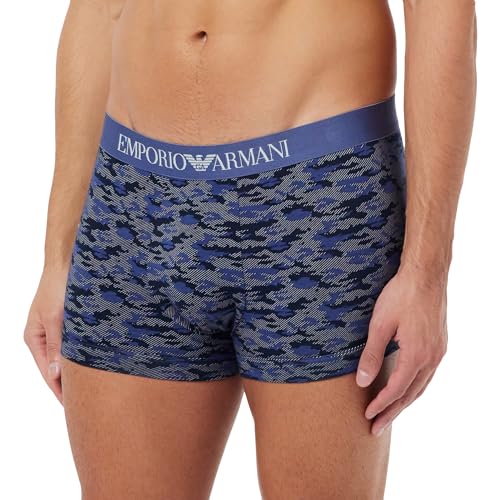 Emporio Armani Herren Emporio Armani Men's Classic Pattern Mix Trunks, Marine Camou, M EU von Emporio Armani