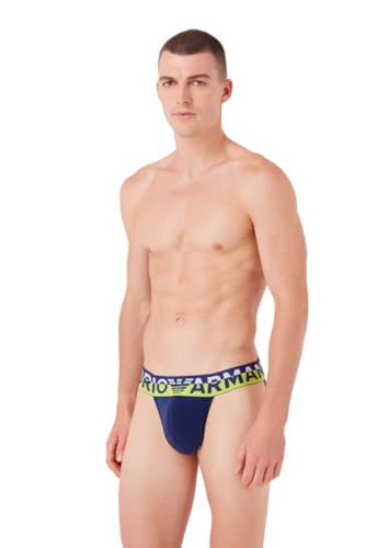 Emporio Armani Herren Emporio Armani Men's Jockstrap Megalogo Jock Strap, Ink, L EU von Emporio Armani