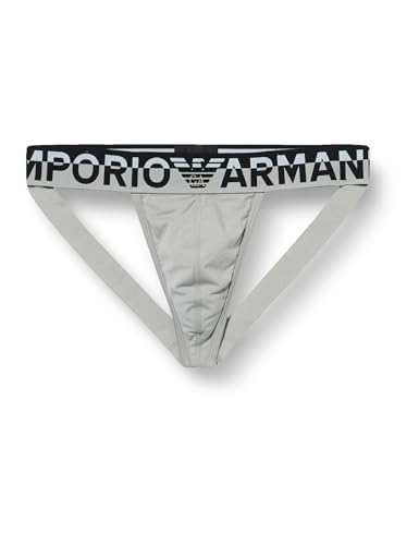 Emporio Armani Herren Emporio Armani Men's Jockstrap Megalogo Jock Strap, Pebble, L EU von Emporio Armani