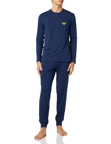 Emporio Armani Herren Emporio Armani Men's Megalogo Intimates Pajama Set, Ink, M EU von Emporio Armani