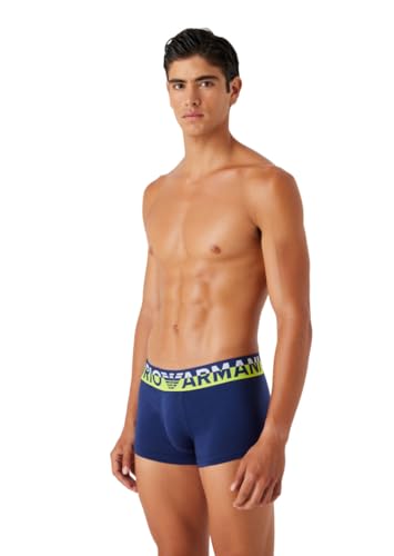 Emporio Armani Herren Emporio Armani Men's Megalogo Trunks, Ink, L EU von Emporio Armani