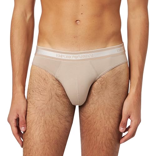 Emporio Armani Herren Emporio Armani Men's Shiny Logoband Boxer Briefs, Rope, S EU von Emporio Armani