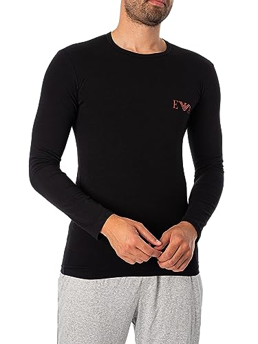 Emporio Armani Herren Emporio Armani Men's T-shirt Bold Monogram T Shirt, Schwarz, L EU von Emporio Armani