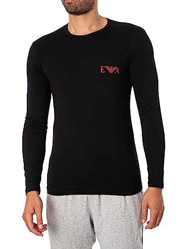 Emporio Armani Herren Emporio Armani Men's T-shirt Bold Monogram T Shirt, Schwarz, S EU von Emporio Armani