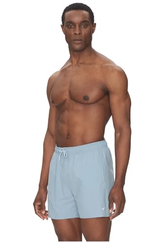 Emporio Armani Herren Mid Boxer Badehose, Ashley Blue Eagle, M Emporio Armani Herren Mid Boxer Badehose, Ashley Blue Eagle, M von Emporio Armani