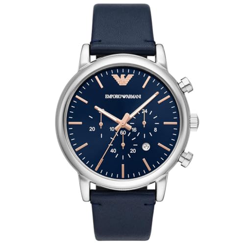 Emporio Armani Herren Quarz-Chronograph Uhr mit Armband LUIGI CHRONO AR11451 von Emporio Armani