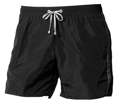 Emporio Armani Herren Sea World Beachwear Premium Boxers Boardshorts, schwarz, X-Large von Emporio Armani