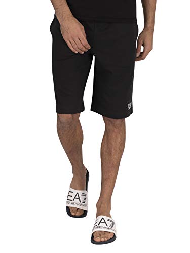 Emporio Armani Herren Train Core Lässige Shorts, schwarz, XL von Emporio Armani