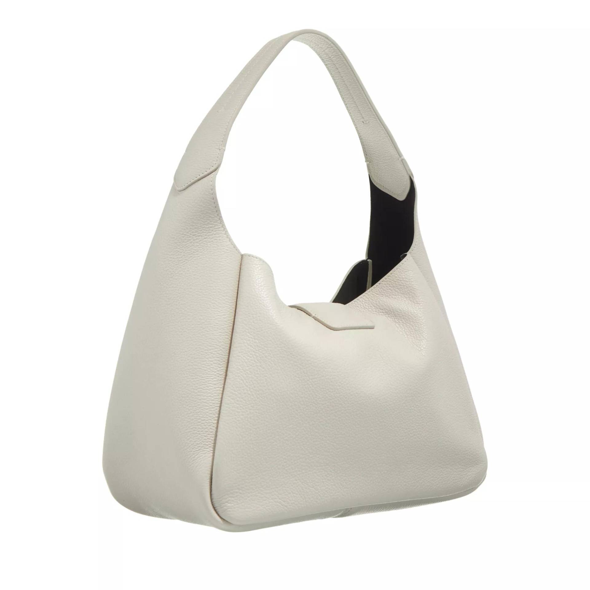 Emporio Armani Hobo Bag - Hobo M Micro Cervo - Gr. unisize - in Beige - für Damen von Emporio Armani