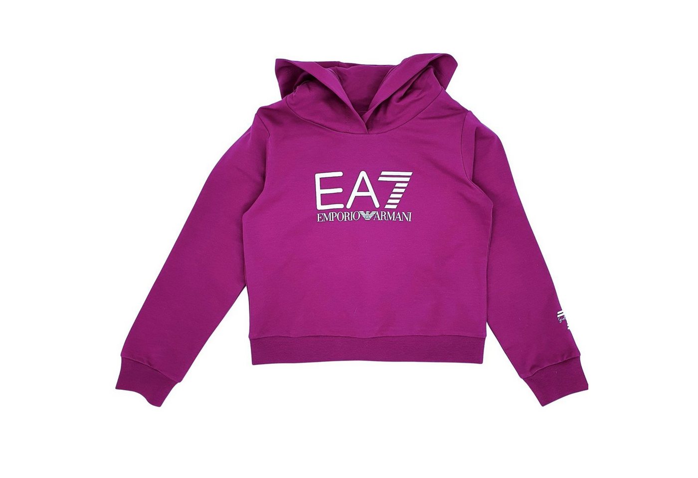 Emporio Armani Hoodie EA7 Emporio Armani Kids cropped Hoodie Sweater pink von Emporio Armani