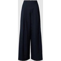 Emporio Armani Hose mit Strukturmuster in Marine, Größe 36 von Emporio Armani