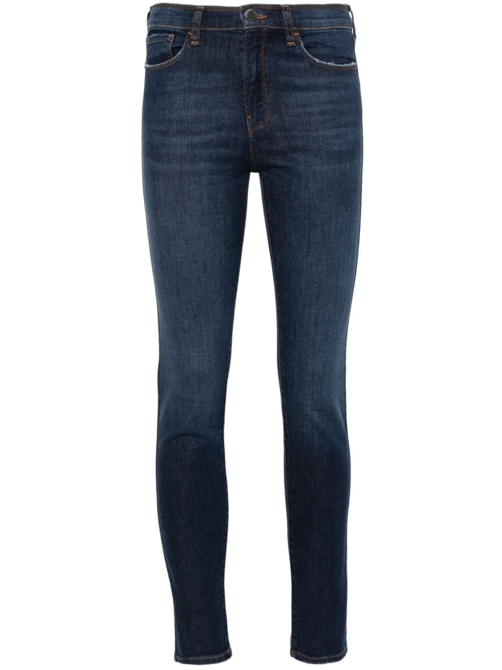 Emporio Armani J20 Skinny-Jeans mit hohem Bund - Blau von Emporio Armani