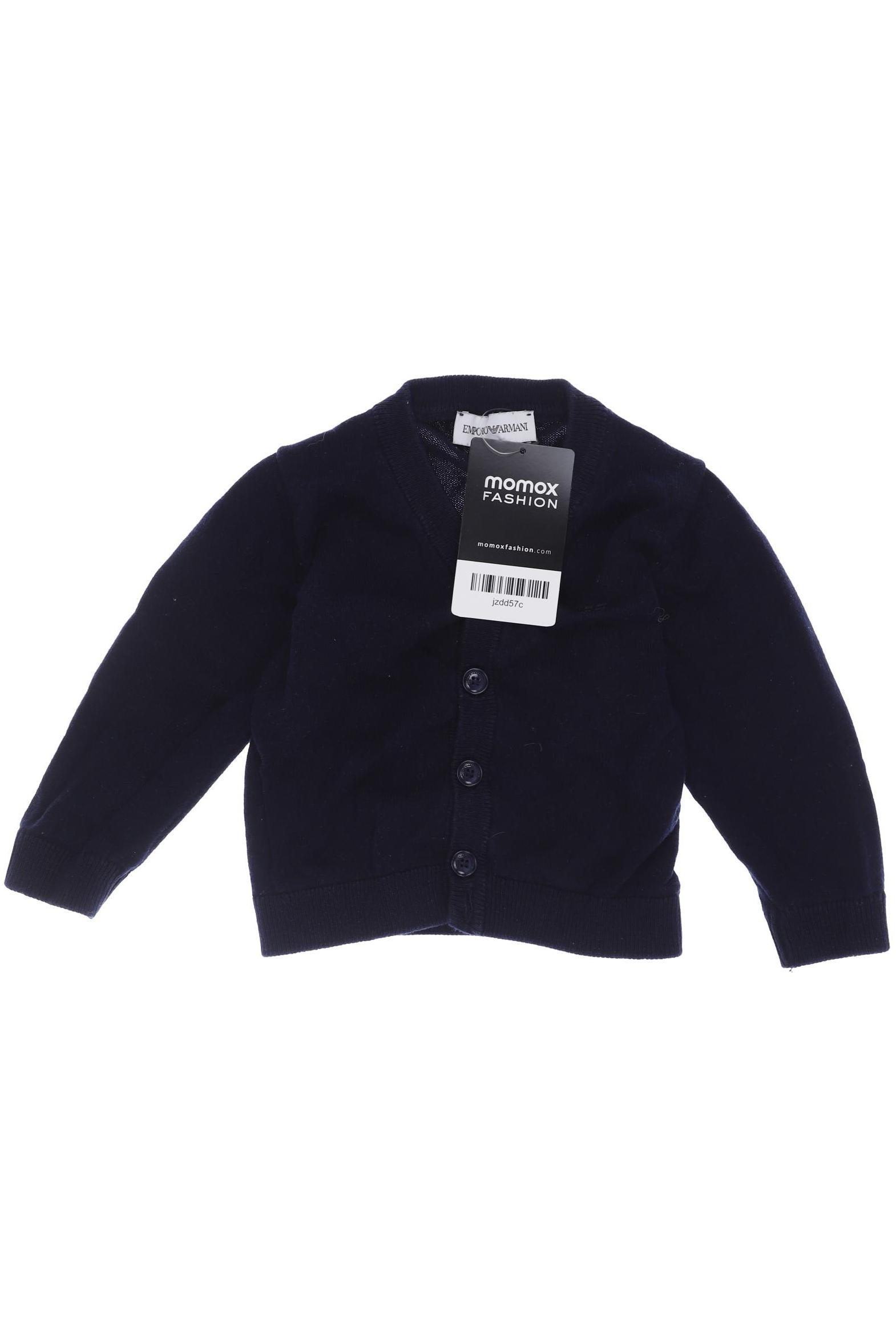 Emporio Armani Jungen Strickjacke, marineblau von Emporio Armani