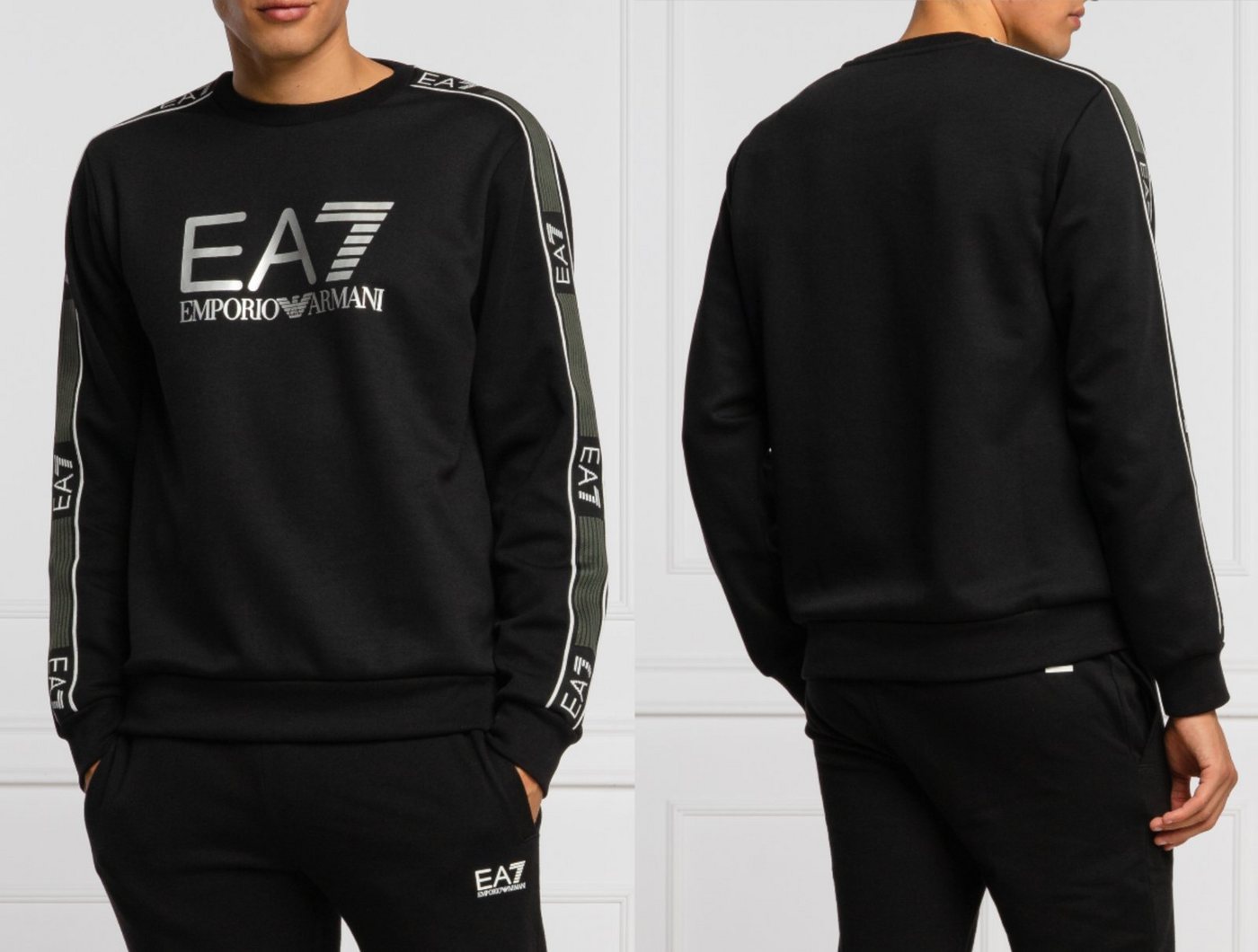 Emporio Armani Sweatshirt EMPORIO ARMANI EA7 Tennis Club Sweatshirt Sweater Pullover Jumper L von Emporio Armani