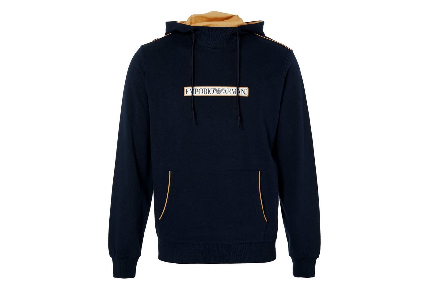 Emporio Armani Kapuzensweatshirt Hooded Sweater L/Sleeve mit Markenlogo auf der Brust von Emporio Armani