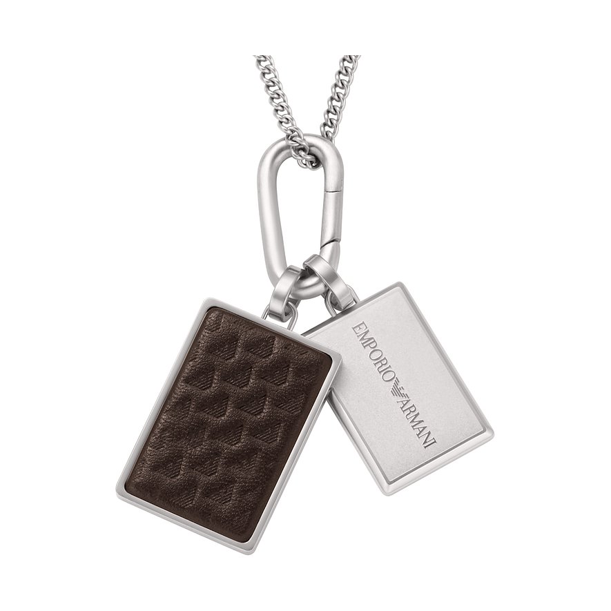 Emporio Armani Kette Holiday 2025 EGS3252040 Edelstahl, Leder von Emporio Armani