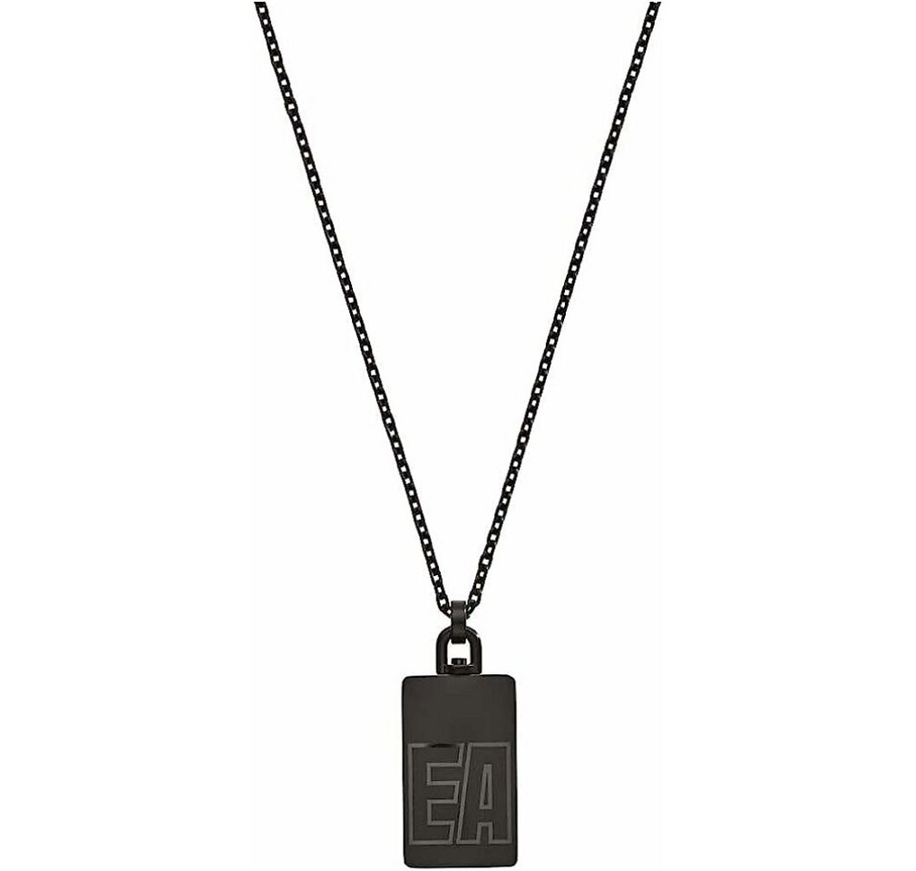 Emporio Armani Kette mit Einhänger Men´s steel necklace with pendant EGS2677001 von Emporio Armani