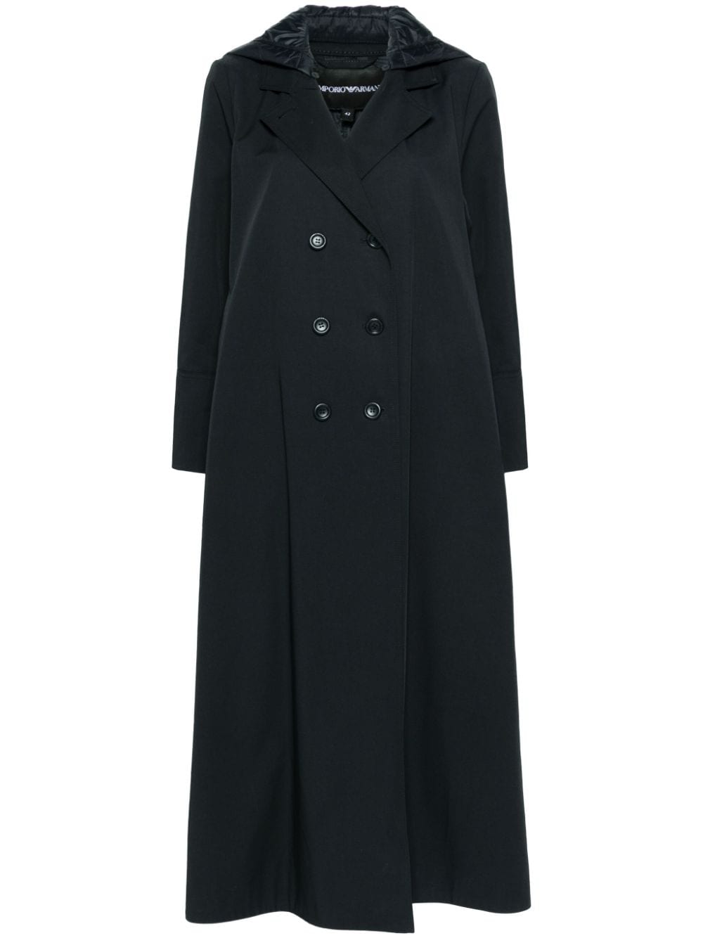 Emporio Armani Klassischer Trenchcoat - Blau von Emporio Armani